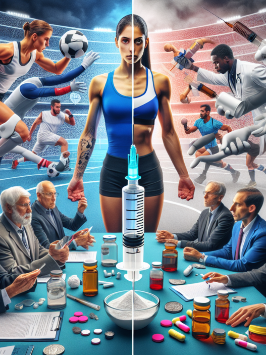 Controversy over the use of injectable turinabol in sports environment