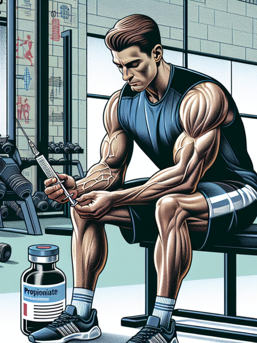 Administration of propionate testosterone for muscle endurance enhancement