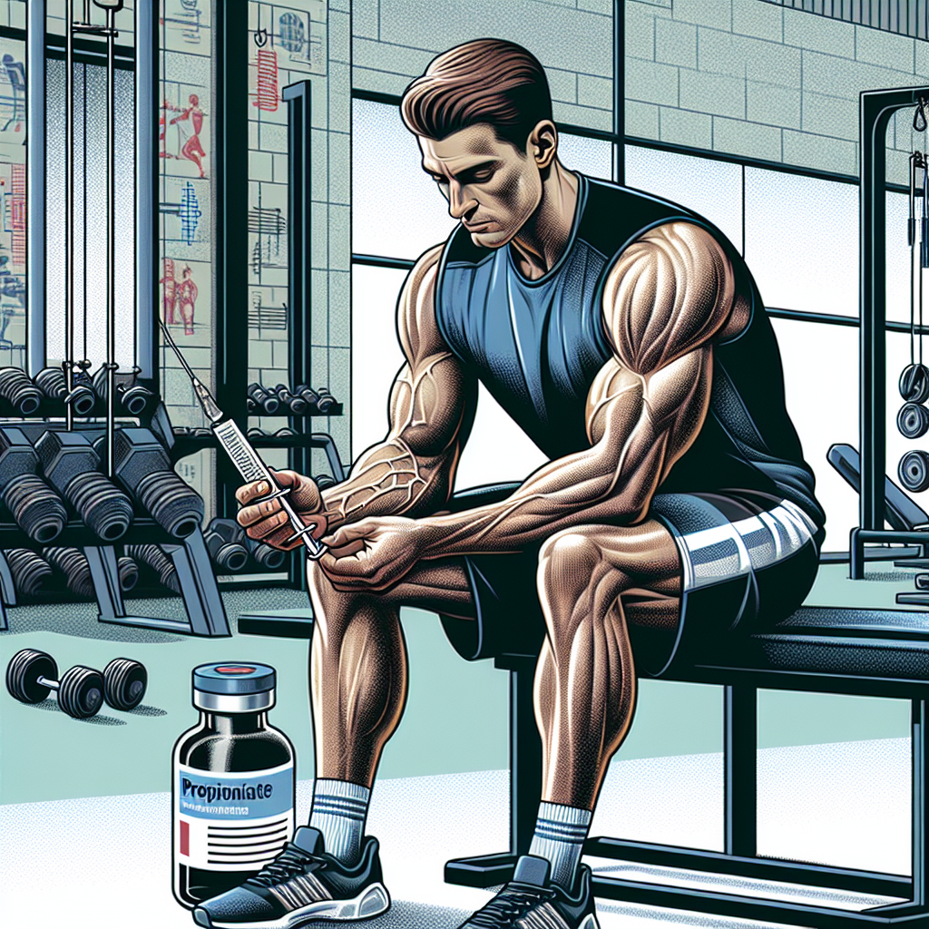 Administration of propionate testosterone for muscle endurance enhancement