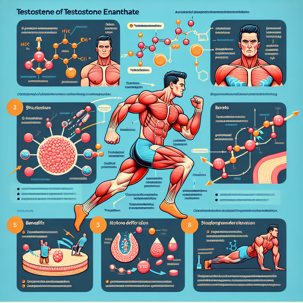 Mechanisms of action and benefits of testosterone enanthate for athletes