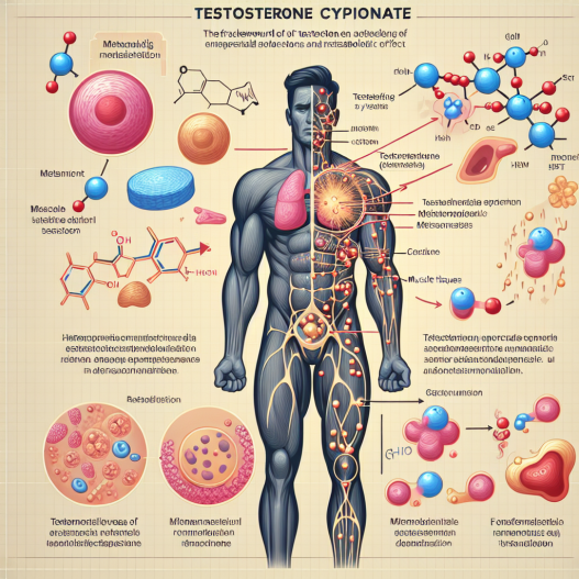 Mechanisms of action and metabolic impact of testosterone cypionate