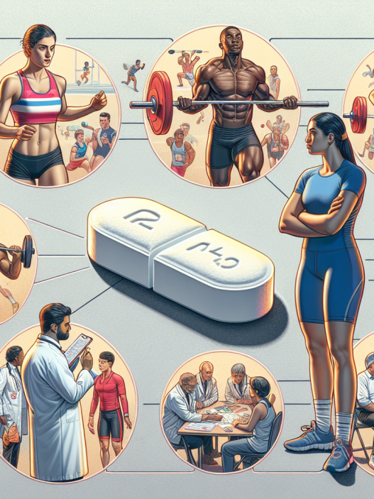 Proper use of metformin hydrochloride in professional athletes