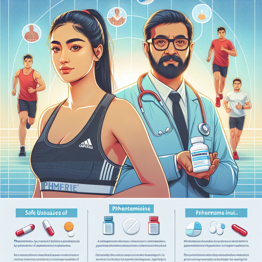 Safe usage of phentermine hydrochloride in sports