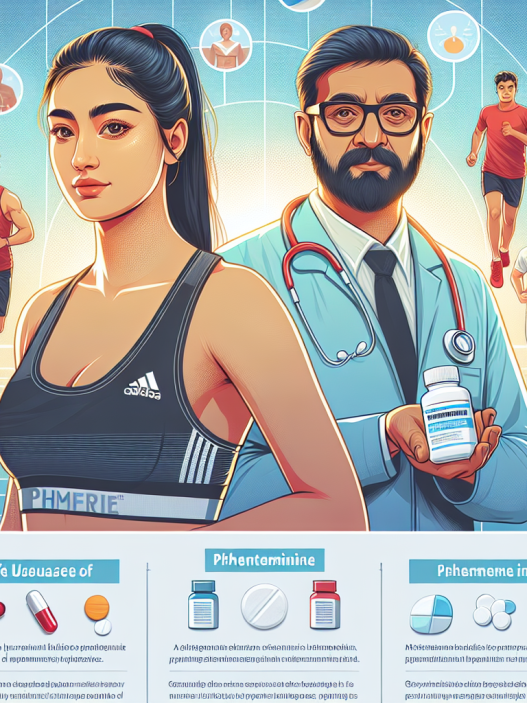 Safe usage of phentermine hydrochloride in sports