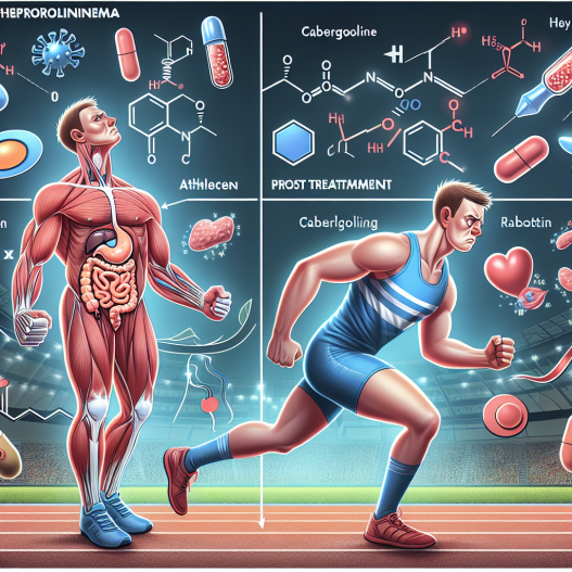 Cabergoline in treating hyperprolactinemia in athletes