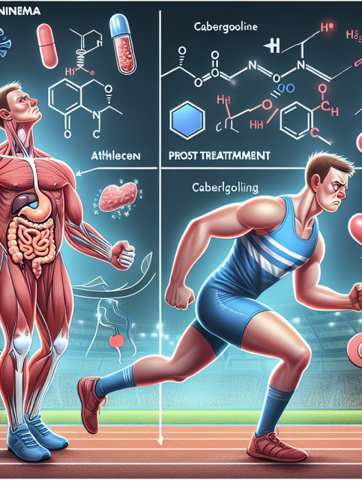Cabergoline in treating hyperprolactinemia in athletes