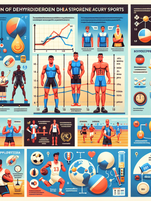 Regulation of dehydroepiandrosterone in sports