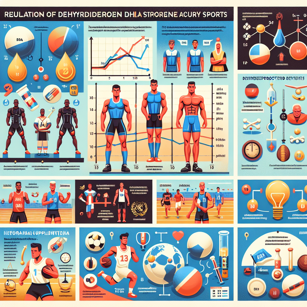 Regulation of dehydroepiandrosterone in sports
