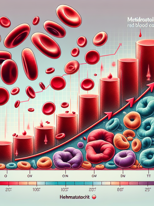 Hematocrit and red blood cell changes from metildrostanolone