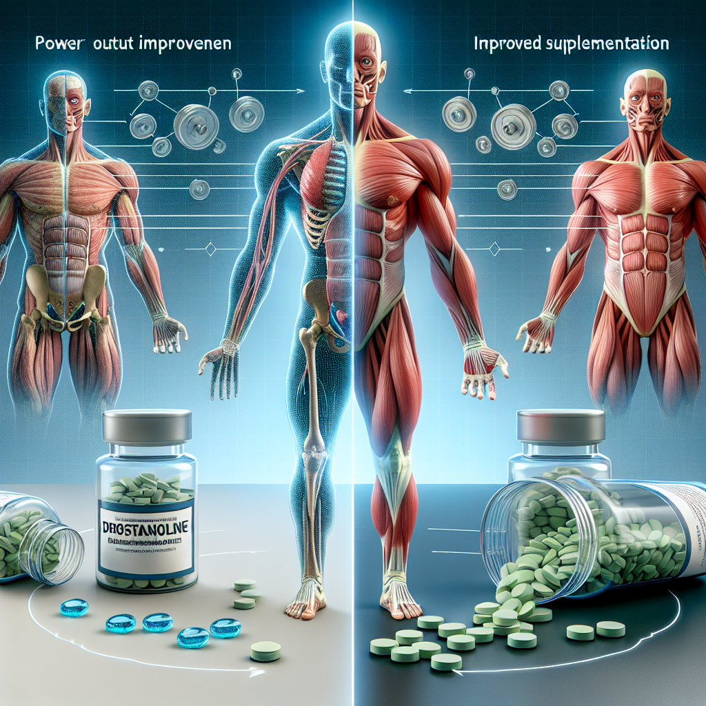 Power output improvements with drostanolone pillole
