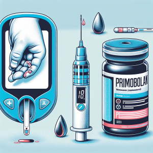 Blood glucose monitoring with primobolan