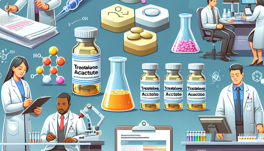 Clinical trials involving trestolone acetato