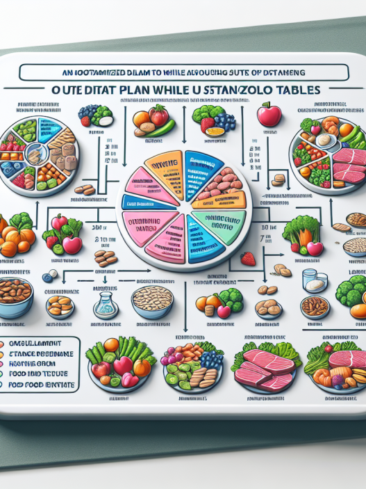 Diet optimization while using stanozololo compresse
