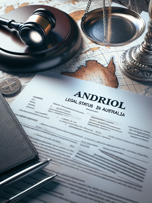 Legal status of andriol in australia
