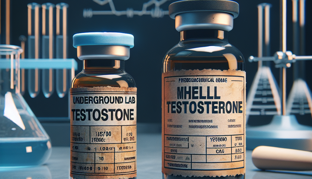 Underground lab methyltestosterone vs pharma grade