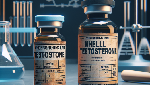 Underground lab methyltestosterone vs pharma grade