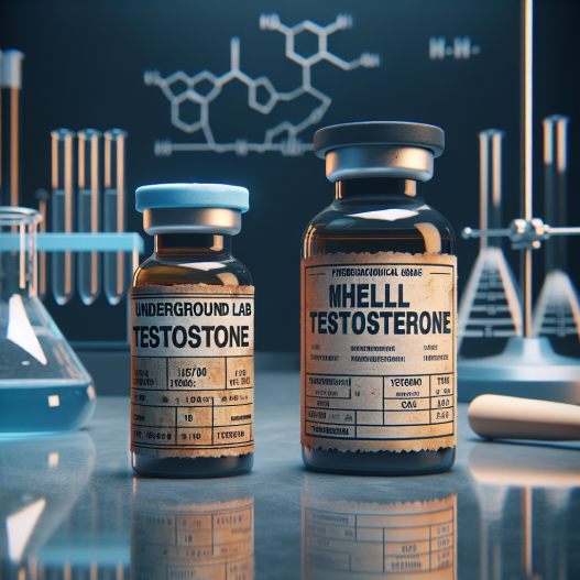 Underground lab methyltestosterone vs pharma grade