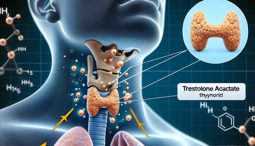 Thyroid function and trestolone acetato