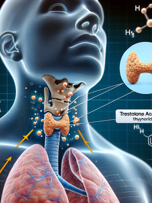 Thyroid function and trestolone acetato