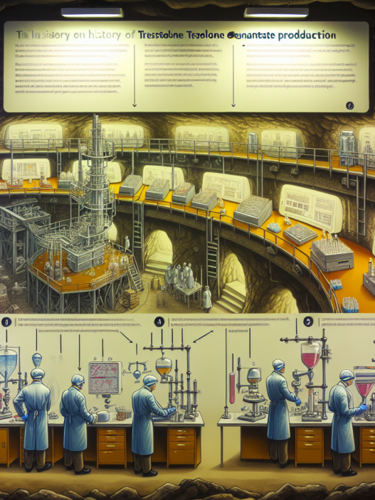 Underground lab versions of trestolone enantato: history